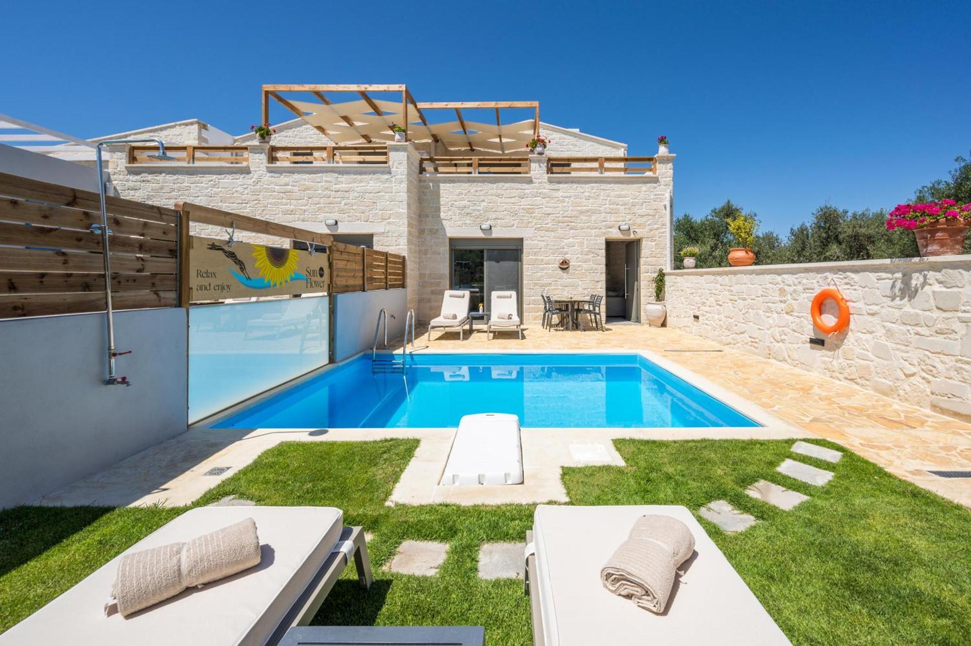 Villa Sun Flower With Sea View