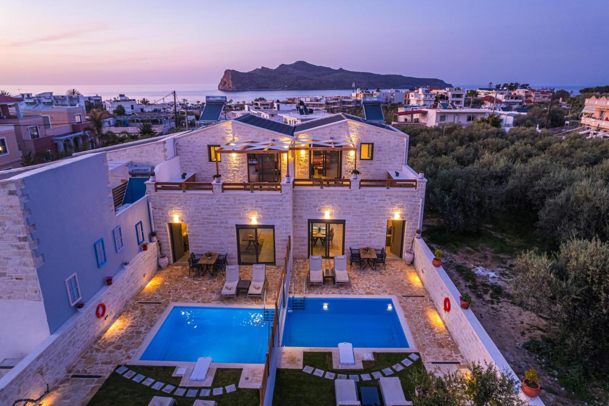 Sun Flower With Sea View Agia Marina (Crete)